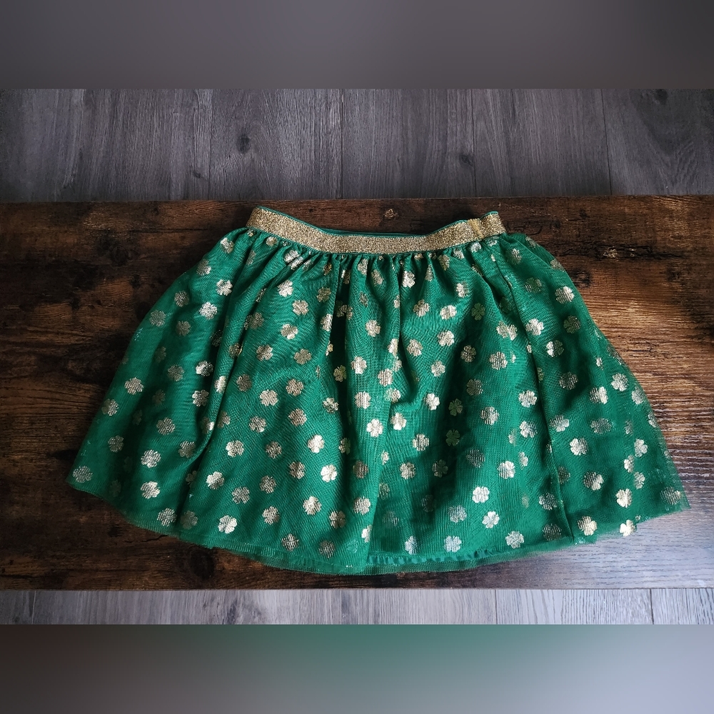 Way To Celebrate St. Patrick's day skirt littl girl size 6x